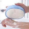 Thickened Exfoliating Loofah Bath Scrubber Towel & Sponge Set