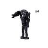 Set di Blocchi da Costruzione 24 Pezzi Star Wars Battle Droids Mini Action Figures Bambola Collezione Giocattoli Decorazione Regalo di Compleanno