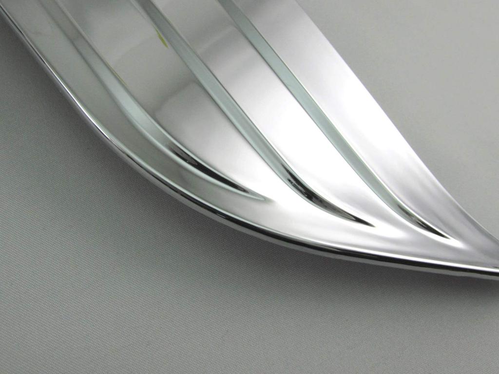 BRIGHTZ Chrome Front Bumper Corner Covers for and ZYX10 C H 31101 C-HR NGX10, NGX50, [FRO-ETC-MID-004] NGX, NGX, ZYX, CHR, R,