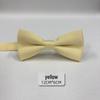 Papillon Monocolore in Seta Poliestere da Uomo - Senza Cravatta, Senza Nodo, Disponibile in Vari Stili e Colori