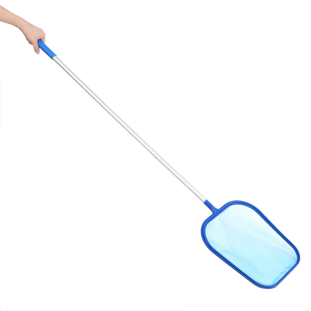 Profesionální bazénová listová mělká síťka Síťka na čištění listí v bazénu s odnímatelnou tyčí