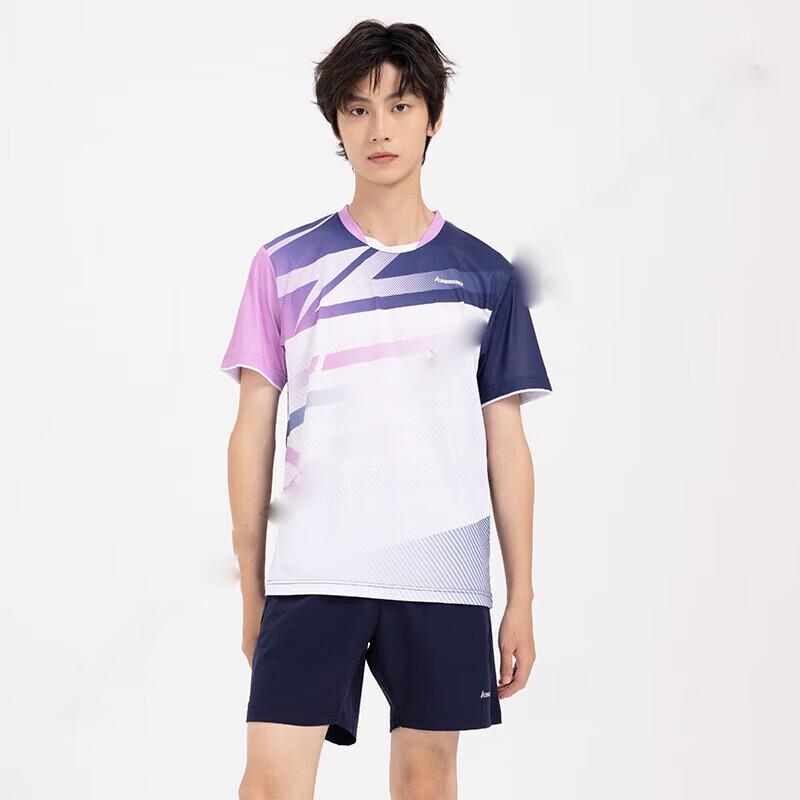 KAWASAKI Men s K1C02-B1958 Badminton T-Shirt