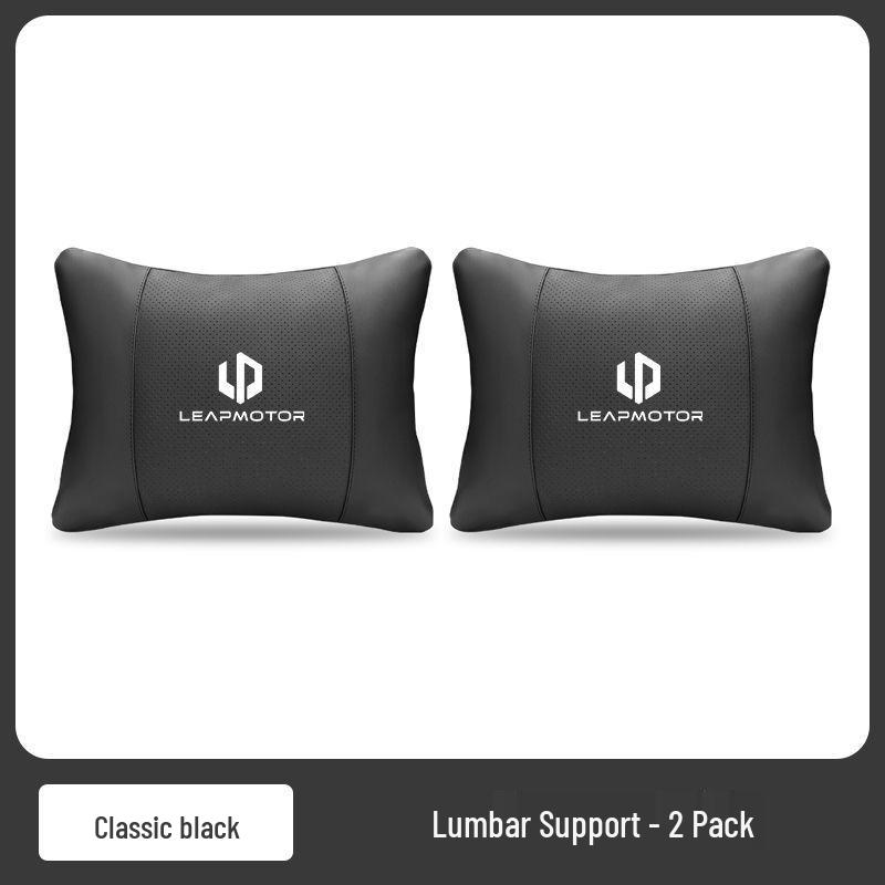 Suporte Lombar para Bancos de Carro Leapmotor T03/C11/C01/C16/C10 - Conforto de Alta Qualidade e Proteção da Cintura Encosto de Cabeça