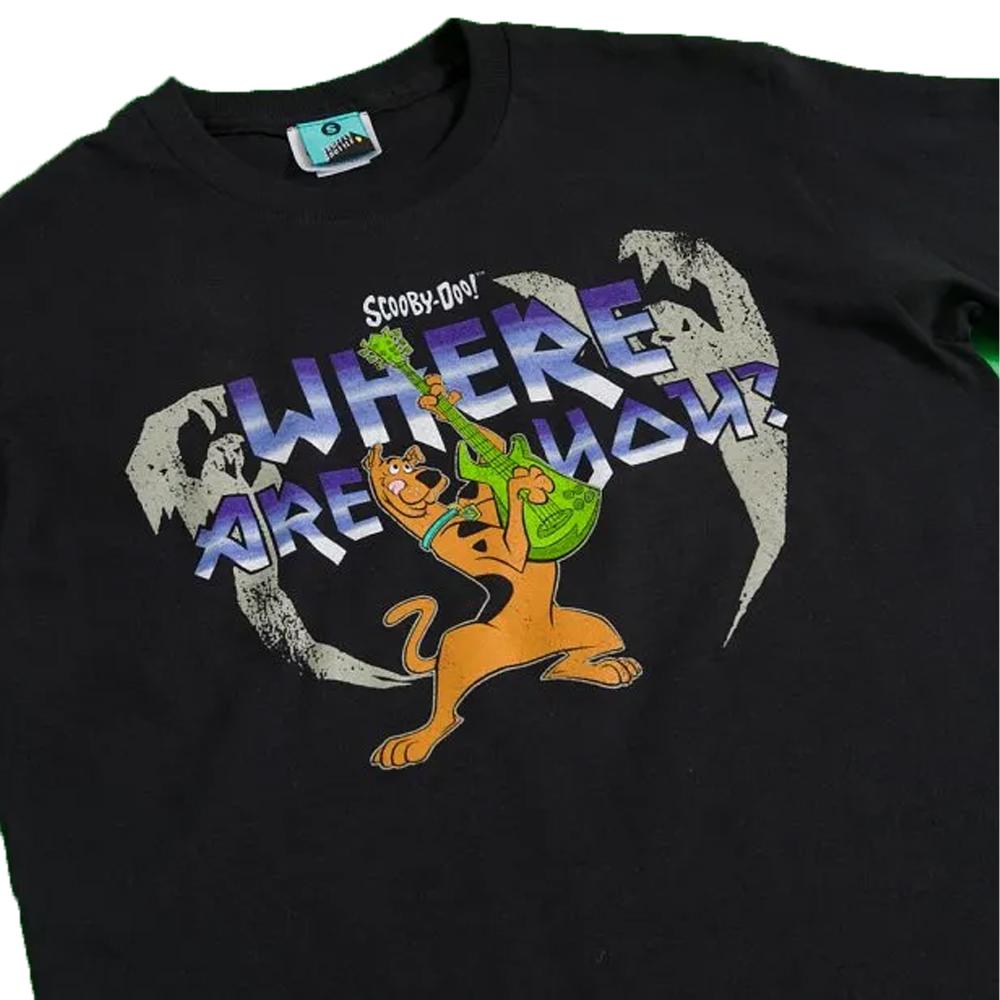 Scooby Doo Unisex Adult Rock Star T-Shirt