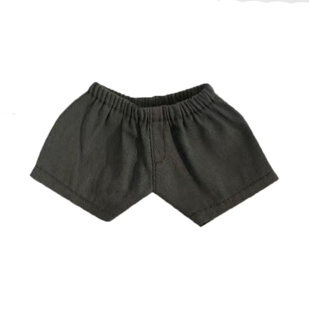 Freizeitkleidung Baumwollpuppe Jeans Hosen Lederhosen Kleidung Accessoires für 10cm Baumwollpuppe