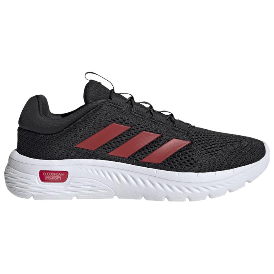adidas Cloudfoam Cómodos Suaves Transpirables Estilo de Vida Zapatos Casuales Zapatos de Hombre Negro IH3609
