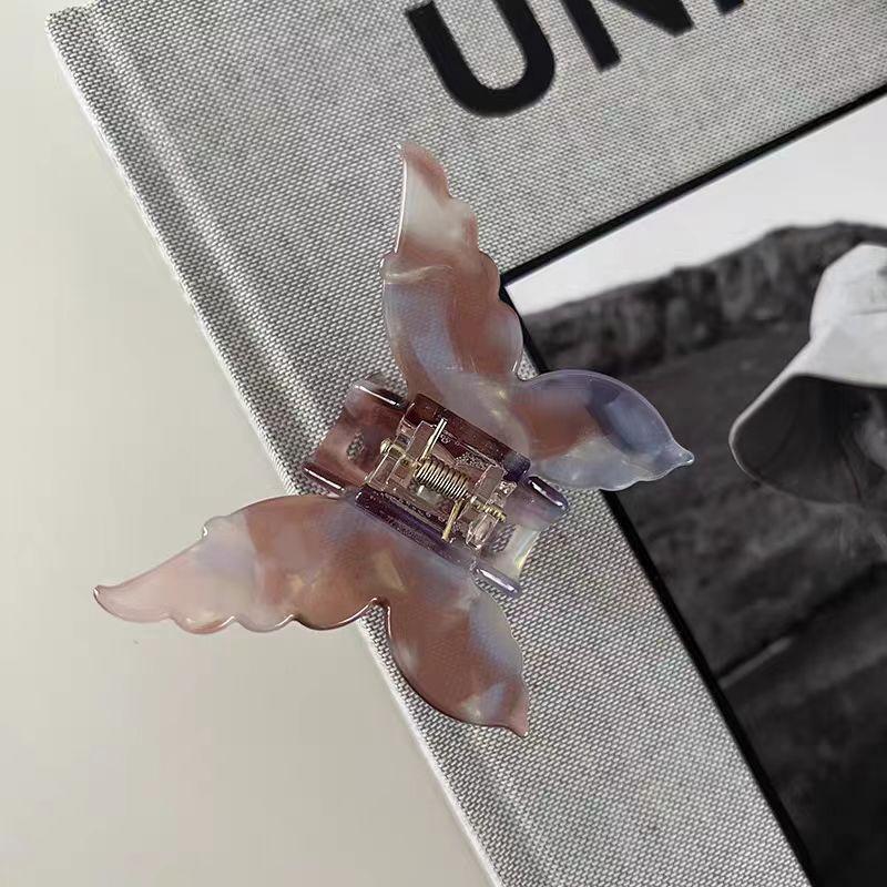 France Sweet New Solid Bow Hairpin Women Fashion Brief Contrast Color Grasping Clip Female Elegant Korean Cute Colour Hair Decorations Girl
