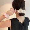 Sweet Mesh Lace Bow Hair Ring Women Ponytail Cute Scrunchie Fashion Hair Accessories