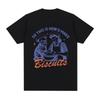 So This Is How U Make Biscuits T Shirt Funny Cat Baking Meme T-shirts Summer 100% Cotton Casual Oversized Short Sleeve T Shirts