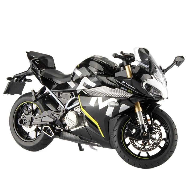 1/12 Spring Breeze CF 250SR Diecast Motorradmodell Spielzeug Replika mit Licht Geburtstagsgeschenk Weihnachtsgeschenk Sammlung Motorrad