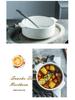 Nordic Creative Double-Ear Ceramic Soup Bowl