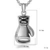 Stainless Steel Boxing Gloves Men's Pendant Personality Domineering Fist Pendant Necklace