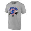 Icon Sports Official Licensed Nascar Fan Cotton Tee Adults Gray 459
