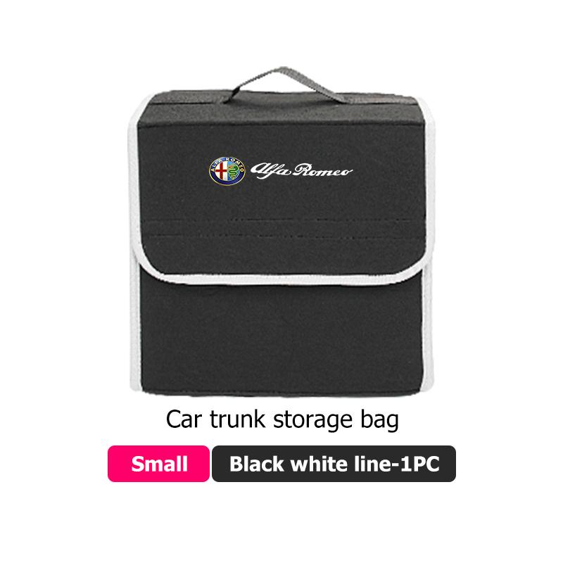 Filz Kofferraum Aufbewahrungsbox Faltbarer Reiseorganizer Werkzeugkasten Für Alfa Romeo 159 Giulietta Giulia 147 Mito 156 159 166 GT