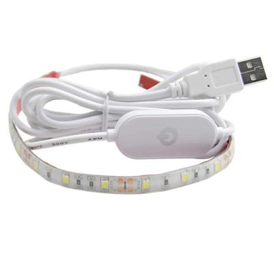 Striscia luminosa a LED Luminosità regolabile Senza sfarfallio Autoadesiva Facile installazione Striscia luminosa USB plug-and-play Forniture per ufficio