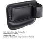 Seat Gap Storage Box Car Seat Gap Organizer with Cup Holder And Phone Key Storage Faux Leather Scratch-Resistant Car Interior Accessories
