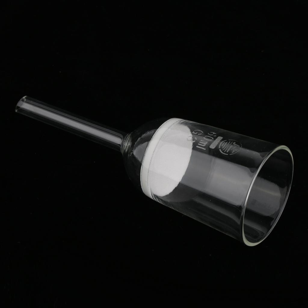 

Стекло с фильтрацией из спеченного диска, имеет очень гладкую, ровную поверхность. 60ml G3