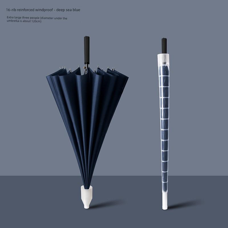 New Model Children's Umbrella for Elementary School Students, Waterproof Cover for Boys, Double Automatic, Large Size, Reinforced, Long