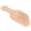 10pcs Wood Bath Salt Scoop Polished Surfaces Eco Friendly Salt Scoop Bath Scoop for Shower Room