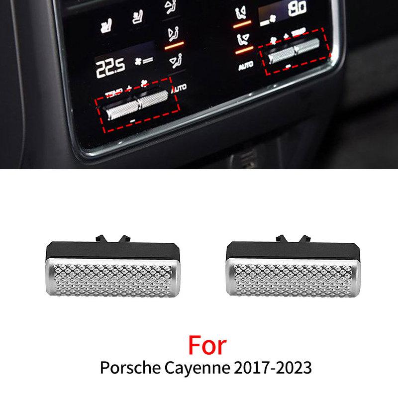 Car Front Rear Air Conditioning Control Switch Button Accessory Replacement For Porsche Cayenee 971 2017-2024