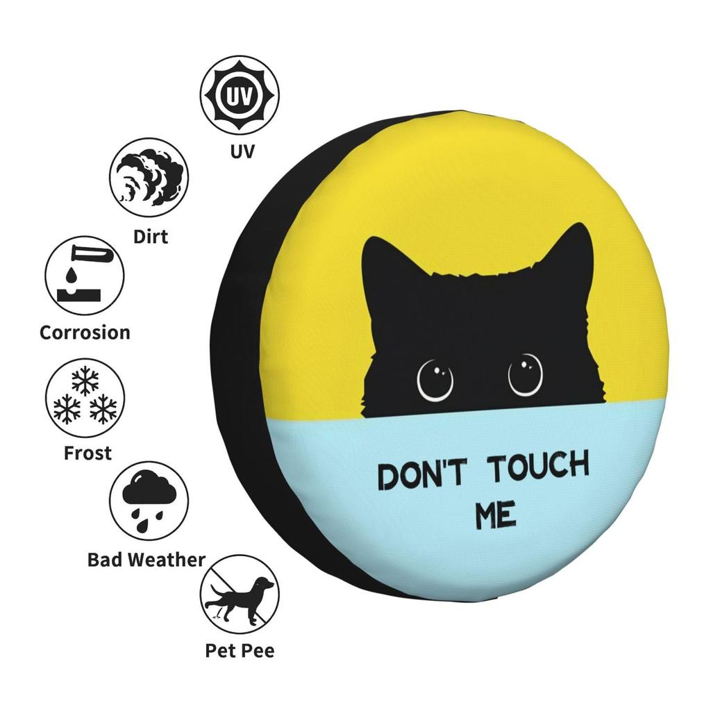 [§miyo] Spare Tire Cover for Cars, Compatible with 14, 15, 16, 17 Inches, Compatible