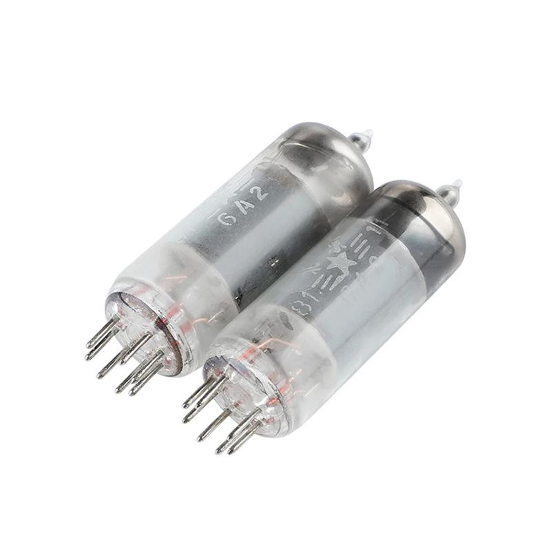 ABUO-Vacuum Tube Valve 6A2 2Pcs Replacement Parts For 6AK5/For 6AK5W/6Zh1p/6J1/6J1P/EF95 Pairing Amplifier Systems