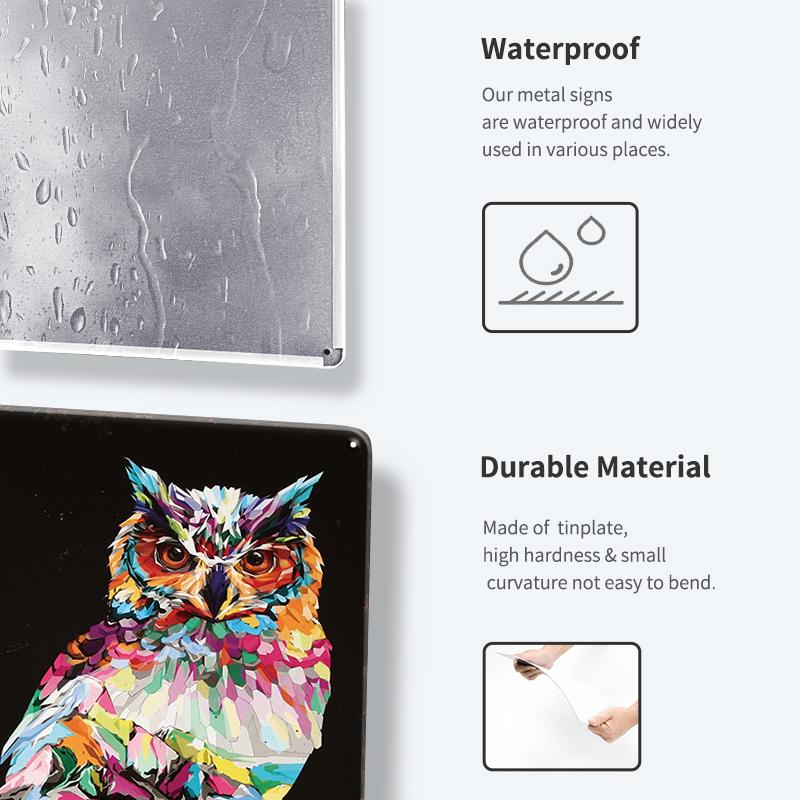 INEED Vintage Pet Plaque Cat Dog Metal Tin Sign Pub Bar Home Decor Lion Corgi Shepherd Art Poster Retro Decor Wall Iron Plate