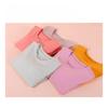 Summer Loose Top and Home Wear with Chest Pads Short Sleeves and One Piece
