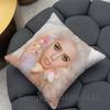 KKali Uchis Sincerely Square Cushion Pillow Case Sofa  BedroomLiving Room Backrest Multiple Sizes Washable Covers