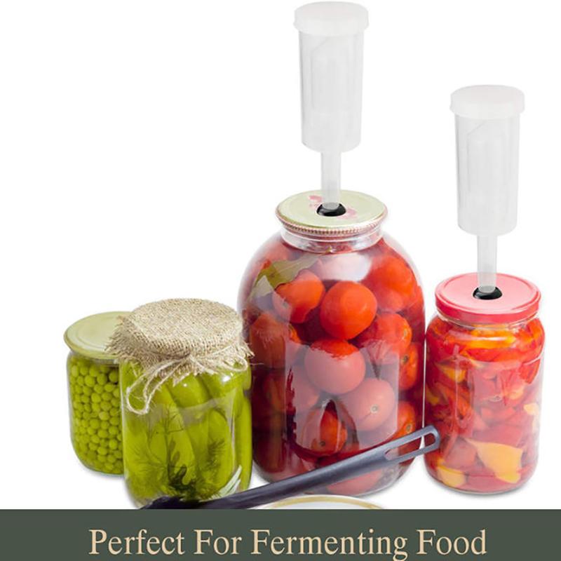 Brewing Fermentation Airlock & Grommet & Thermometer Stickers Kit Make Beer Wine Sauerkraut Kimchi Kombucha Pickles