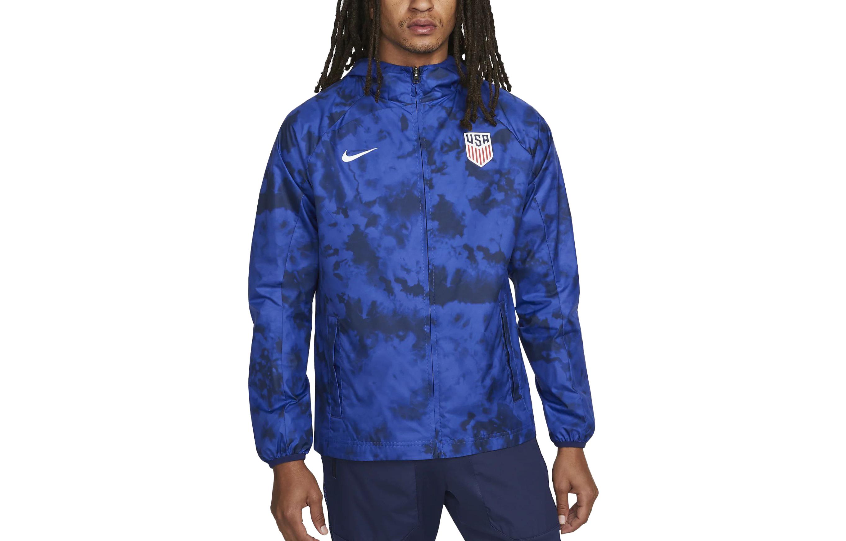 Nike Jackets Men s Blue Hooded Moderate Other DN1084-452 M