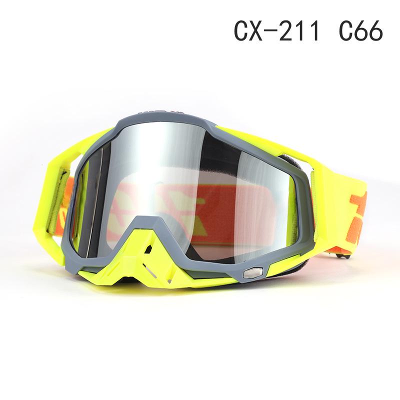 Gafas de Moto y Esquí a Prueba de Viento Transfronterizas: 100% Todoterreno, Equitación al Aire Libre y Protección para Descenso