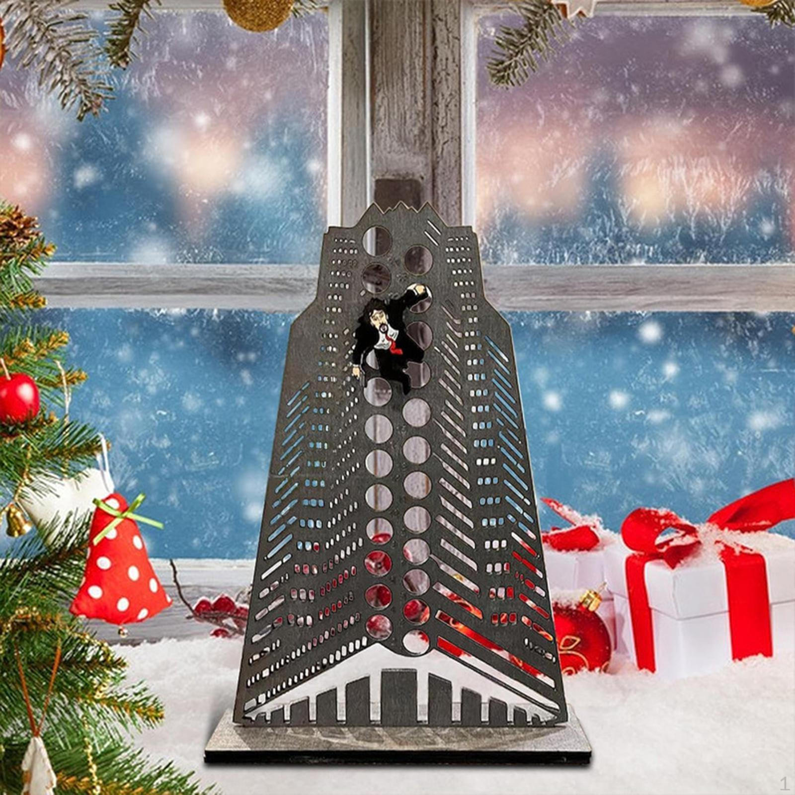 

Advent Calendar Centerpiece Reusable Decorated Handmade Decoration for Shop Window Restaurant,