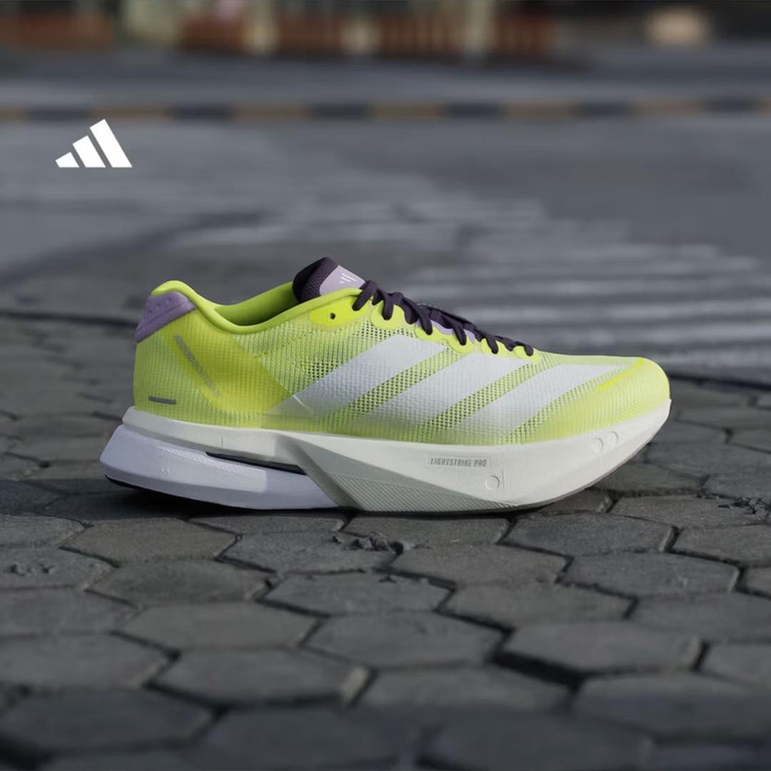 Adidas ADIZERO BOSTON 13 Ультралегкие Профессиональные Беговые Кроссовки для Женщин - Adidas JP9246 36 жёлтый