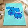 Animation B-Blue S Clues Throw Blankets Soft Warm Flannel Blanket Bedding For Bed Living Room Home Sofa