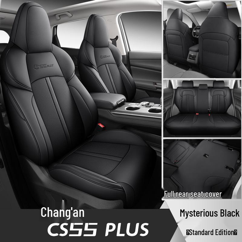 FL Leather Seat Cushions and Covers for Changan CS55PLUS - Stylish, Sporty, Four-Season Design