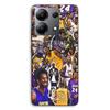 Phone Case - MANIACASE - Xiaomi Redmi Note 13 4G - Silicone TPU - Black - Kobe Bryant NBA Pattern