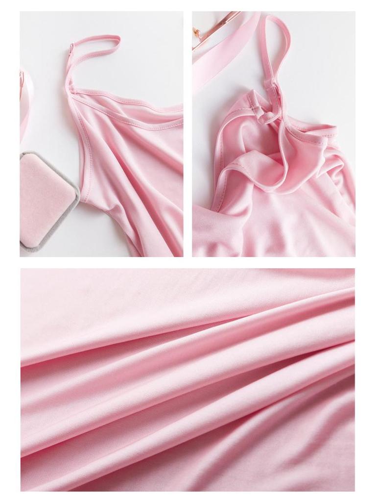 Tangge Sommer-Camisole aus Maulbeerseide – verstellbare Träger und vielseitige Passform