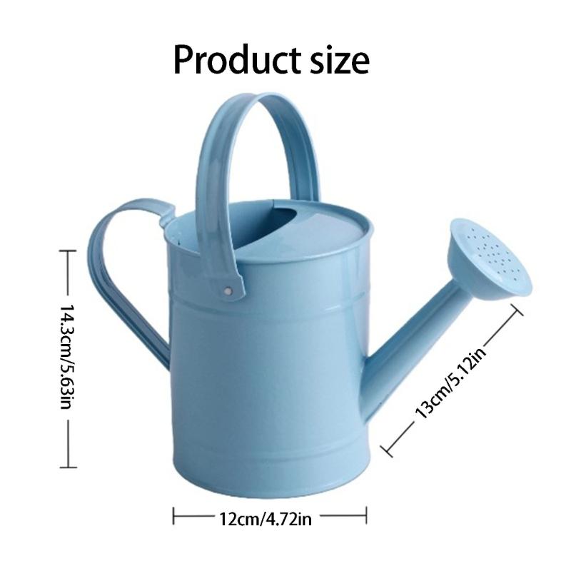 Home Garden Watering Can for Houseplants 1.5 Liter Water Kettle Watering Tool, Carry Handles and Wide Opening for Balconies