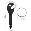 Keychain Multitool Bottle Opener and Screwdriver Key Shape Phillips Pocket Repair Tool
