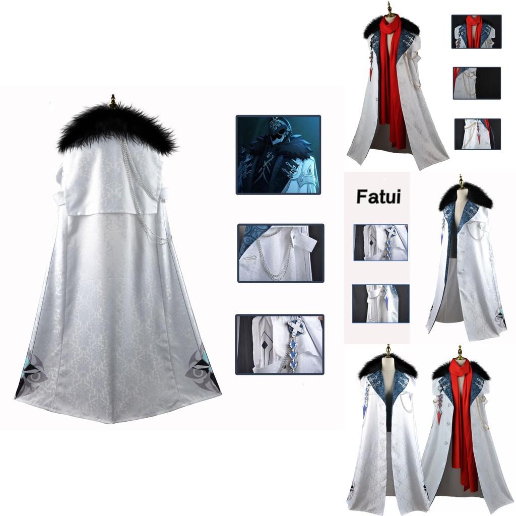 Authentisches Original Trial Impact Tartaglia Umhang Cosplay Kostüm