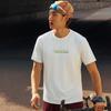 Skechers Breathable Round Neck Comfortable T-Shirt Men tops P226M111-0074