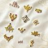 Ancient Style Flower Decorative Stickers - Multiple Designs Available