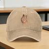 Cute Hamster MeMe Sun Baseball Cap  Yk Cute UnisexTeens Washed Hip Hop Hats Hot Sale Design Outdoor Gym Caps Birthday Present