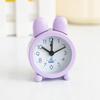 Mini Rabbit Alarm Clock, Cute Metal Student Desktop, Bedside Placement, Carry-on Keychain, Get Up with Alarm Clock