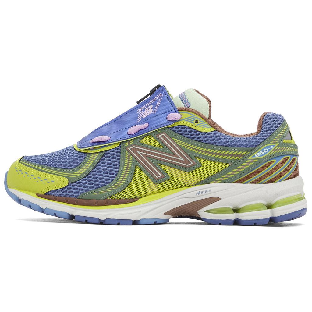 Up There X New Balance 860v2 2000s Tropes Unisex Sneakers Green Blue Brown ML860UP2