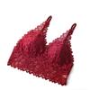 Hermoso Bralette de Triángulo de Encaje - Sin Costuras, Sin Aros y con Tirantes