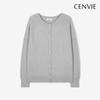 Senbi 2 Set Holgarment Round Neck Knit Cardigan Signature