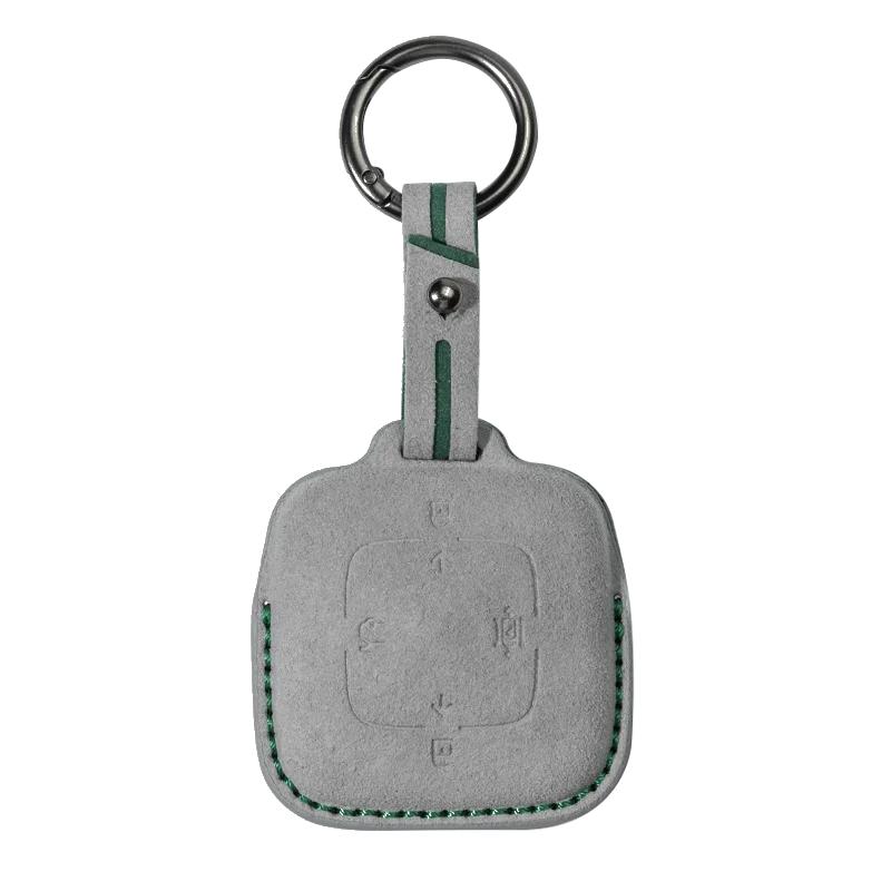 For ZEEKR 001 ZEEKR 7X 007 X Suede Keycase Car Remote Key Full Protective Cover Car Interior Decoration Accessories