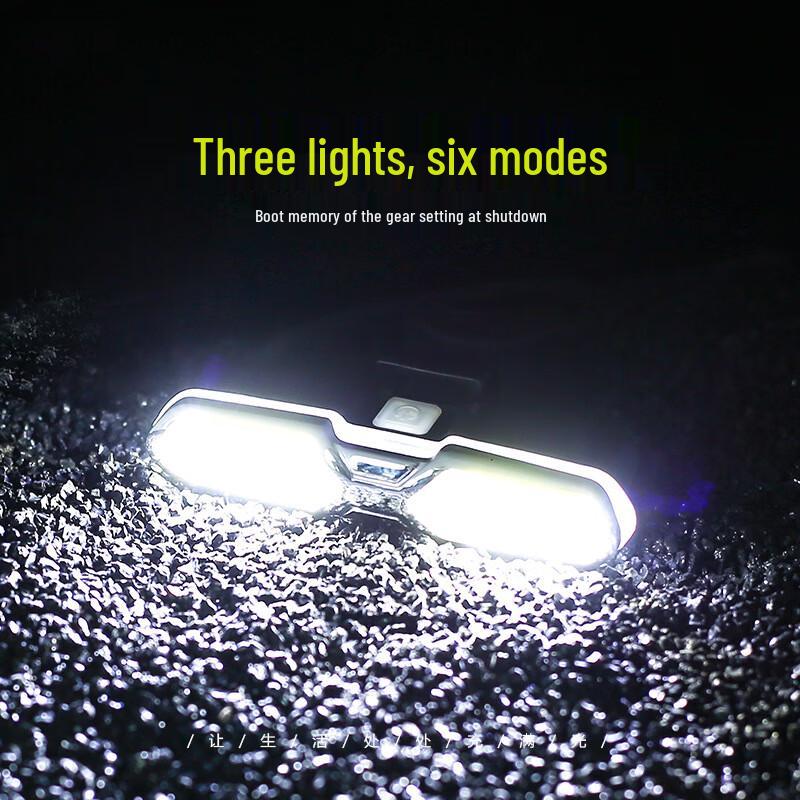 Chuangwubang USB Rechargeable 3-Color LED Bicycle Warning Taillight
